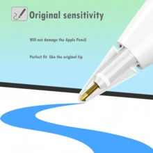 Apple Pencil Pro 替換筆尖，升級版筆尖，相容於 Apple 第 1 代/第 2 代 USB-C 及 Crayon 數位筆，盒裝針狀筆尖，Pro Pencil S - 彩色 - 查看 4