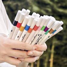 12/24/36/48/60 Colors Acrylic Paint Marker Pen Set, Waterproof, Suitable For Art Creation, DIY Projects, Professional Artists, Students, Office And School Supplies, Suitable For Ages 14 And Above - Multicolor - View 1