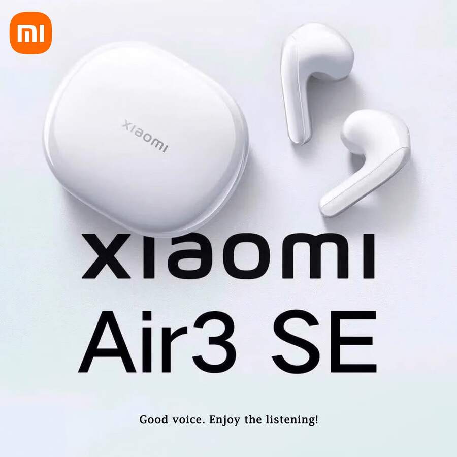 Xiaomi 小米Air 3 SE无线耳机采用舒适的半入耳式设计,适合全天佩戴和睡眠。180mAh电池可提供长达28小时的播放时间。音质出色,充电迅速,是工作、通勤和旅行的理想之选。 - 查看 1