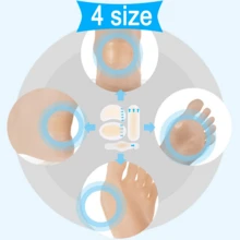 20pcs Waterproof Foot Soak Pads, Waterproof Foot Soak Gel Pads, Suitable For Fingers, Toes, Forefoot, Heels And Other Parts - A - View 3