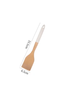 Bộ 5 món dụng cụ nấu ăn bằng gỗ cao cấp, thìa và muỗng gỗ chống dính, muỗng múc canh, muỗng lọc và muỗng nấu ăn, muỗng xới, thích hợp để múc canh, bít tết, mật ong, trà, sữa, món tráng miệng, ngũ cốc, dùng trong nhà bếp, nhà hàng và các món ăn cần nấu ở nhiệt độ cao khác. Chống dính, chịu nhiệt, dễ vệ sinh, bền, vật dụng thiết yếu trong nhà bếp, quà tặng Ngày của Mẹ, quà Giáng sinh, quà tặng tựu trường. - Nhiều màu - Xem 15