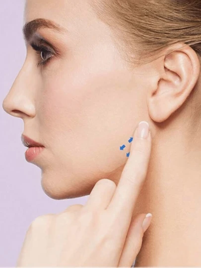 40pcs/10 Sheets Waterproof V-Shaped Face Lifting Makeup Tapes, Invisible Breathable Face Lift Patches, Enhance Facial Contour, Tighten Jawline, Facial Care