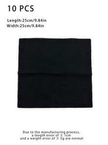 [10pcs]25*25cm Gear Lace Embroidered Fabric, Exquisite 3D Gear Lace Pattern, Beautiful Design. Multiple Soft All-Match Colors, Versatile And Practical. Suitable For Sewing Beginners To Practice Hemming, Overlocking, Patching And Other All-Match Stitching Techniques - Embroidery Fabric - View 9