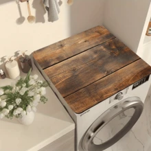 1 tấm lót bảo vệ máy giặt/máy sấy kiểu cổ điển, thấm hút ẩm, bề mặt chống trượt, thiết kế trang trí, bảo vệ bề mặt thiết bị, phụ kiện phòng giặt, thảm chất lượng cao hiện đại, vật dụng gia đình thiết thực, trang trí nhà cửa cổ điển. - Nhiều màu - Xem 2