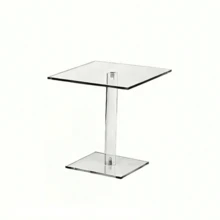 Acrylic Cake Stand, Multi-Tier Dessert Display Tower, Round/Square Detachable Transparent Cup Cake Display Rack, Acrylic Transparent Dessert, Small Cake, Cookie, Pastry Display Stand For Wedding - Clear - View 8