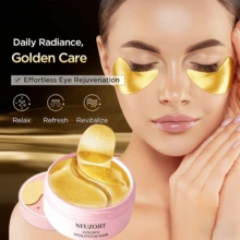 Eye Patches, Collagen Eye Masks, For Puffy Eyes And Dark Circles, 60-Piece Eye Patch Skincare Product - 黃金眼膜 - 查看 2