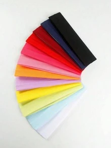 男女通用瑜伽弹力头带，运动健身头带，糖果色头带，防滑弹力头带，纯色头带。适合瑜伽、跑步、健身和其他运动。柔软面料，聚酯纤维，休闲设计，四季皆宜。夏季发饰，沙滩发带，度假吸汗带，假日旅行必备。 - 彩色 - 查看 7