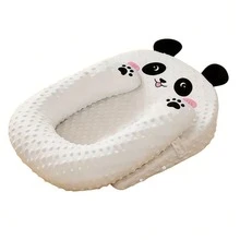 2pcs/Set Newborn 0-3 Years Anti-Spit Milk Inclined Pillow, 4 Seasons Breathable Infant Baby Reflux Sleeping Pad - Multicolor - View 2