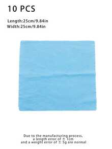 [10pcs]25*25cm Gear Lace Embroidered Fabric, Exquisite 3D Gear Lace Pattern, Beautiful Design. Multiple Soft All-Match Colors, Versatile And Practical. Suitable For Sewing Beginners To Practice Hemming, Overlocking, Patching And Other All-Match Stitching Techniques - Embroidery Fabric - View 8