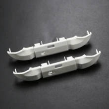 2 Sets Series X/S Controller Plastic Shoulder Buttons, Middle Bracket, T8 Screwdriver And Pry Bar Repair Tool Kit (Black/White) - View 4