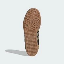 Adidas Samba 'Cream White Sand Strata' Women's-ID0478 | Retro Heritage Style, Timeless Silhouette - Black and Gold - View 6