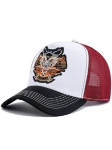 JZML 1pc Unisex Letter Embroidered Trucker Cap - A - View 16