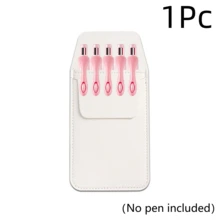 PU Leather Pencil Case, Large Capacity Multi-Purpose Pen Box, Makeup Brush Organizer Pen Bag, Doctor/Nurse Pen Holder - Multicolor - View 24