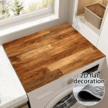 1 tấm lót bảo vệ máy giặt/máy sấy kiểu cổ điển, thấm hút ẩm, bề mặt chống trượt, thiết kế trang trí, bảo vệ bề mặt thiết bị, phụ kiện phòng giặt, thảm chất lượng cao hiện đại, vật dụng gia đình thiết thực, trang trí nhà cửa cổ điển. - Nhiều màu - Xem 3