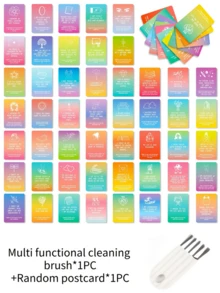 1 Set Of Computer Keyboard, Mug, Desktop Cleaning Brush, Cleaning Tools, Inspiring Personal Cleaning Accessories, Compact & Exquisite - Multicolor - View 8