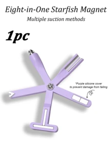 1pc 8-In-1 Cat Eye Magnet, Cat Eye Nail Magnet, Magnetic Nail Art Tool With Steel Balls, Multi-Functional Nail Magnet Suitable For Nail Salons And DIY - Multicolor - View 12