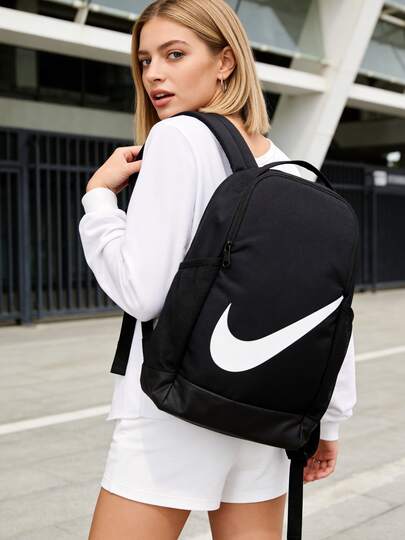 Nike 儿童背包 Y NK BRSLA BKPK - SP23 简约时尚背包，学生书包，运动休闲包，旅行收纳包，DV9436-010