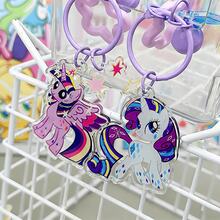 MY LITTLE PONY 1个可爱卡通吊坠（带铃铛），女士包包挂饰，汽车钥匙链，多功能卡通装饰礼品，适合圣诞节、万圣节、新年、毕业典礼、返校季及其他节日 - 彩色 - 查看 5