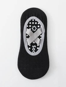 10 đôi tất yoga nữ, quai chéo với đế silicon chống trượt, tất yoga chuyên nghiệp chống trơn trượt dành cho yoga, pilates và mặc hàng ngày. - Nhiều màu - Xem 3