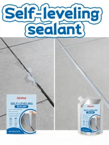 Waterproof Self-Leveling Sealant, Auxiliary Waterproof Base Material Protection For Indoor And Outdoor Use - 100g - View 2