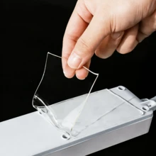 1pc 5m Long Transparent Double-Sided Adhesive Tape, Single Pack, Waterproof Strong Glue, Reusable, Seamless, Durable And Versatile For Home, Kitchen, Office And Car - Transparent - View 3