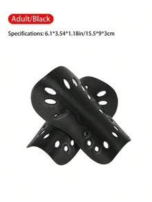 2件装儿童/成人足球护腿板，专业比赛防护装备，透气内衬，适合青少年足球训练 - 彩色 - 查看 13