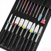 Bộ dụng cụ mài móng tay kim cương, dụng cụ chăm sóc móng để đánh bóng móng, loại bỏ lớp biểu bì. - Nhiều màu - Xem 5