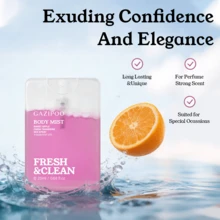 20毫升清新迷人身体香氛 - 高浓度持久留香。柠檬、苹果、柑橘、菠萝、番石榴的层次感香调，搭配鲜奶油、冰淇淋、兰花、百合、雪松的清新气息。清新怡人，彰显个性，时尚有型，释放魅力，提升自信，适合日常通勤、休闲约会等场合，打造自然迷人的个人魅力。推荐作为生日、情人节、周年纪念礼物。 - 新鮮迷魅 - 查看 5