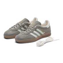 adidas originals GAZELLE 舒適百搭 德訓鞋 女款 褐色 - 褐色 - 查看 5