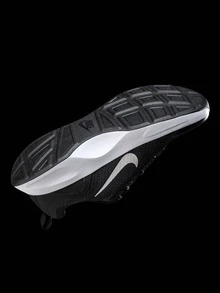 Nike Men's Casual Shoes WEARALLDAY Comfortable And Simple Sports Shoes Daily Commuting Low-Top Shoes CJ1682-004 - Black/White - View 3