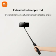 Xiaomi 小米变焦三脚架自拍杆2，可拆卸遥控器，360°旋转，适用于小米15/红米/小米手机，小米变焦三脚架自拍杆2，优雅黑 - 均碼 - 查看 6