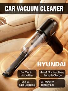 15000Pa Strong Suction Cordless Handheld Car Vacuum Cleaner, Multifunctional Blow & Vacuum Dual-Use Home & Car Use - Cordless - View 2