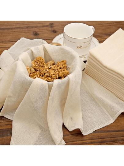 3/5PCS Reusable And Washable Unbleached Steamer Cloth, Durable Non Stick Gauze Filter Cloth, Smooth Texture, Perfect For Cooking, Baking, Cheese Making, And Liquid Filtration - A Must-Have In The Kitchen
