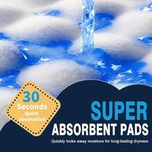 XL Thickened Disposable Incontinence Bed Pads For Adults, Ultra Absorbent Leak-Proof Waterproof Mattress Protector, Available In 24x24 Inch Sizes, Heavy Duty Anti-Fouling Sheets For Elderly Care, Postpartum Use & Pet Potty Training, 50-200 Count Value Pack - 100個裝禮盒 - 查看 6