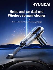 15000Pa Strong Suction Cordless Handheld Car Vacuum Cleaner, Multifunctional Blow & Vacuum Dual-Use Home & Car Use - Cordless - View 5