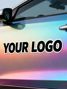 客製化 Logo 車貼，個性化圓形乙烯基貼紙，可添加您的 Logo 或文字內容，吸睛圓形商業 Logo 窗貼，適用於卡車與筆記本電腦，防水模切工藝，耐用耐候乙烯基車貼，適用於小企業品牌推廣與廣告，戶外級乙烯基圖形貼紙，適合行銷展示與車隊車輛使用，專業品牌展示客製化公司 Logo 貼紙 - 彩色 - 查看 2