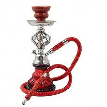 New Portable Hookah Set (Includes Hookah Bowl, Hose, Charcoal Tray, Tongs), Narguile Shisha Brand-New High-End 1-Tube, 2-Tube, And 4-Tube High-Capacity Hookahs, Premium Complete Glass Hookah With Acrylic Stem, Metal Hose And Accessories, No Electricity Required, Back To School Supplies, Gifts For Valentine's Day, Father's Day, Friends, Suitable For Bars, Nightclubs, KTV, Home And Restaurants - 1管紅色 - 查看 7