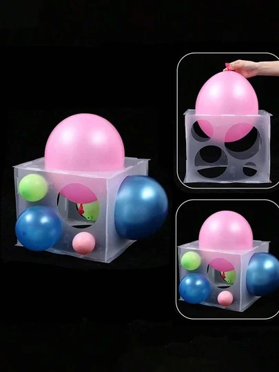 11-Hole Balloon Sizer Measurer, Foldable Balloon Decoration Measuring Tool, Suitable For Balloon Arches, Balloon Columns, Photo Balloons, Party Balloons, Birthday Balloons, Birthday Decorations, Baby Shower Decorations, Welcoming Party Decorations