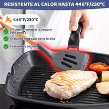 Silicone Kitchen Utensil Set, 31-Piece Knife Set - 灰色 - 查看 6