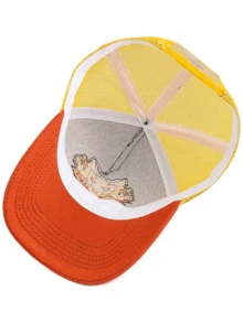 JZML 1pc Unisex Letter Embroidered Trucker Cap - A - View 11