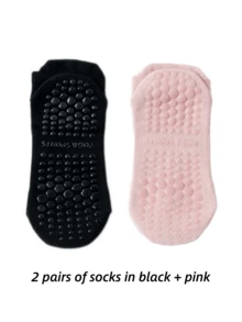 1/2/3/4 Pairs Non-Slip Breathable Sports Yoga Socks, Silicone Anti-Slip Mesh Short Socks, Dance Socks, Suitable For Indoor Fitness, Pilates, Outdoor Running, Cycling, Foot Protection Short Socks - Multicolor - View 19