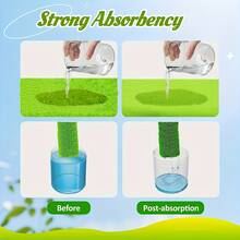 7pcs/Set High Quality Reusable Mop Replacement Pads: Washable, Durable, Wet & Dry Use, Highly Absorbent - A - View 8