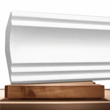 Styrofoam Molding With Premium Putty Finish, Model ZI10, 10 Cm Linear Meters With 4 Closed Corners - 12 Meter Linier - View 5