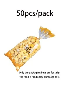 50个蜜蜂主题礼品袋，金色抽绳，儿童派对回礼袋，适用于婴儿派对、婚礼、周年纪念、蜜蜂主题派对、婴儿派对礼物包装、派对用品、婚礼装饰、婚礼布置 - 多色 - 查看 8