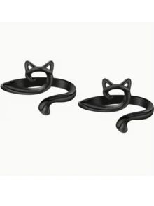 2 chiếc kẹp kim móc điều chỉnh được, dụng cụ dẫn sợi, dụng cụ may vá - con mèo - Xem 5