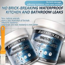 1 lọ keo chống thấm trong suốt, sơn chống thấm trong suốt dùng cho nhà vệ sinh, ban công, tường gạch, mái nhà, chống rò rỉ. Thích hợp cho nhiều loại tường, bệ cửa sổ và mọi trường hợp cần chống thấm trên từng lớp. - trong suốt - Xem 4