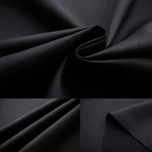 1pc Solid Color Washable Round Tablecloth, Black/White Tabletop Cover, Suitable For Engagement, Banquet, Buffet Party And Camping - White - View 10