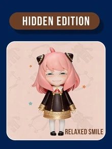 SPY * FAMILY Anya Daily Series Blind Box Chibi Anime Character Figure Collectible, Desktop & Car Dashboard Decor, Surprise Unboxing Gift, Birthday & Christmas Gift For Friends, Cute Pink Anya Figure Blind Box - Multicolor - View 8