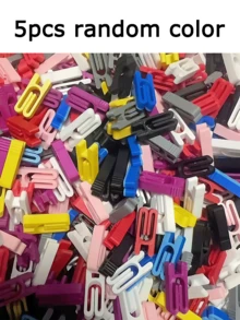 轻便耐用的食品袋封口夹，可重复使用的塑料封口夹，适用于薯片、面包、零食、宠物食品等，实用的厨房工具。 - 均碼 - 查看 9