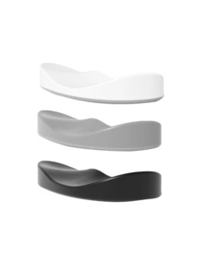 Ergonomic Silicone Office Anti-Slip Cute Keyboard & Mouse Wrist Rest Support Pad, Universal Comfortable Hand Rest - View 1
